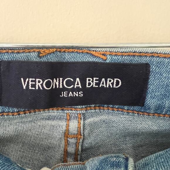 Veronica Beard Women's Cameron Bootcut Raw Hem Jeans in Nova Size 29 - Picture 5 of 12